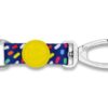 Key Cord Sleutelhanger Gerecycled Color Invaders Paars L