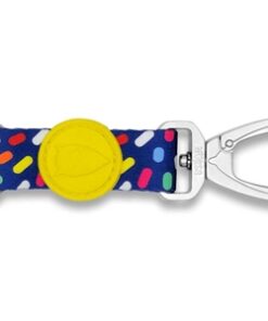 Key Cord Sleutelhanger Gerecycled Color Invaders Paars L