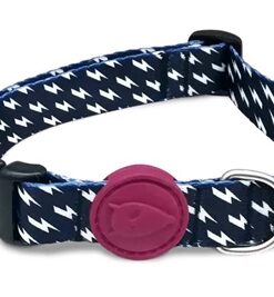Halsband Hond Gerecycled Power Flow Zwart 43-70X2,5 Cm