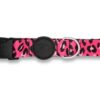 Halsband Hond Gerecycled Bubble Leo Roze 30-42X1,5 Cm