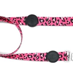 Hondenriem Gerecycled Bubble Leo Roze 120X1,5 Cm Tot 6 Kg