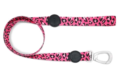 Hondenriem Gerecycled Bubble Leo Roze 120X1,5 Cm Tot 6 Kg