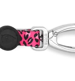 Hondenriem Verstelbaar Gerecycled Bubble Leo Roze 75-230X1,5 Cm 1-4 Kg