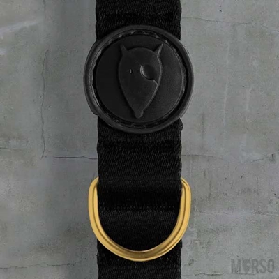 Halsband Hond Gerecycled Gold Caviar Goud 37-58X2,5 Cm