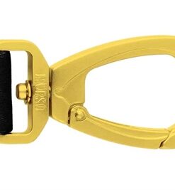 Hondenriem Verstelbaar Gerecycled Gold Caviar Goud 75-230X1,5 Cm 4-20 Kg