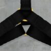 Hondentuig H-Tuig Gerecycled Gold Caviar Goud 50-70X1,5 Cm
