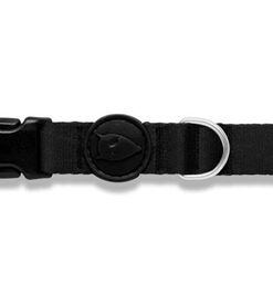Halsband Hond Gerecycled Pureness Zwart 30-42X1,5 Cm