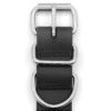Halsband Hond Waterproof Gerecycled Black Zwart 23-31X1,5 Cm