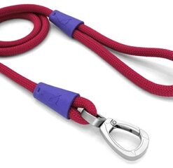 Hondenriem Regular Rope Gerecycled Red Velvet Rood 120X1 Cm