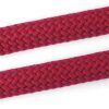 Half Slip Halsband Hond Regular Rope Gerecycled Red Velvet Rood 45X1 Cm
