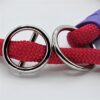 Half Slip Halsband Hond Regular Rope Gerecycled Red Velvet Rood 50X1 Cm