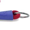 Half Slip Halsband Hond Regular Rope Gerecycled Red Velvet Rood 55X1 Cm