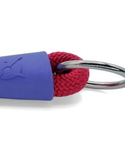 Half Slip Halsband Hond Regular Rope Gerecycled Red Velvet Rood 55X1 Cm