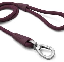 Hondenriem Soft Rope Gerecycled Plum Paars 120X1 Cm