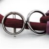 Half Slip Halsband Hond Soft Rope Gerecycled Plum Paars 50X1 Cm