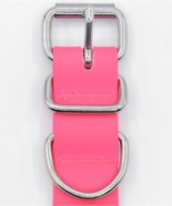 Halsband Hond Waterproof Gerecycled Passion Pink Roze 23-31X1,5 Cm