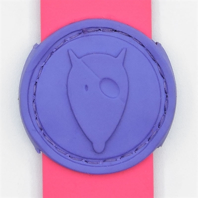 Halsband Hond Waterproof Gerecycled Passion Pink Roze 33-41X1,5 Cm