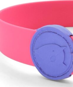 Halsband Hond Waterproof Gerecycled Passion Pink Roze 42-50X1,5 Cm