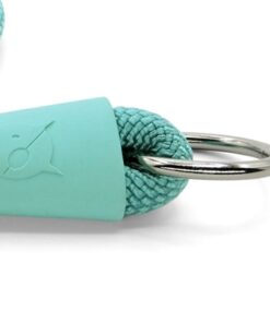 Half Slip Halsband Hond Regular Rope Gerecycled Aquamarine Blauw 55X1 Cm