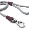 Hondenriem Soft Rope Gerecycled Grey Grijs 120X1 Cm