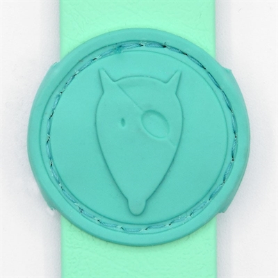 Halsband Hond Waterproof Gerecycled Carribean Green Groen 33-41X1,5 Cm