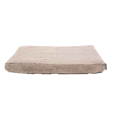 Bed Fleece Hoes Matras Ligbed Taupe 73X50 Cm