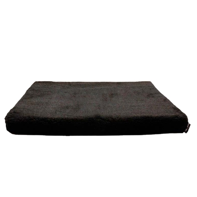 Bed Fleece Hoes Matras Ligbed Grijs 85X56 Cm