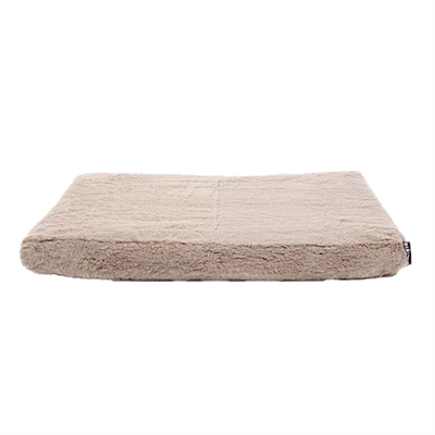 Bed Fleece Hoes Matras Ligbed Taupe 85X56 Cm