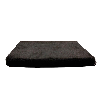 Bed Fleece Hoes Matras Ligbed Grijs 105X66 Cm