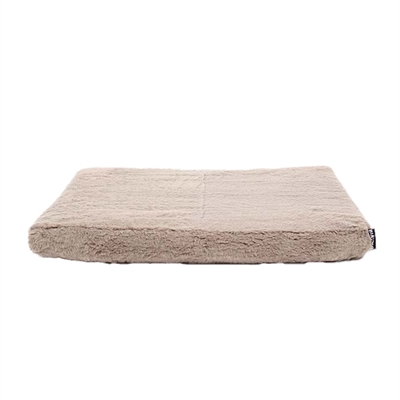 Bed Fleece Hoes Matras Ligbed Taupe 105X66 Cm
