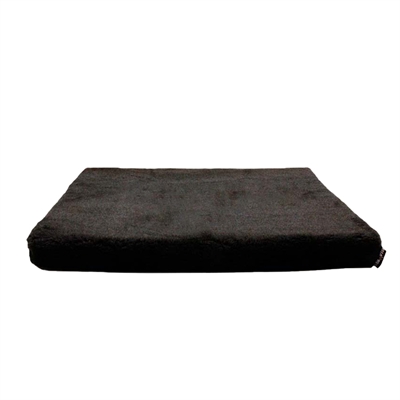 Bed Fleece Hoes Matras Ligbed Grijs 118X73 Cm