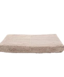 Bed Fleece Hoes Matras Ligbed Taupe 118X73 Cm