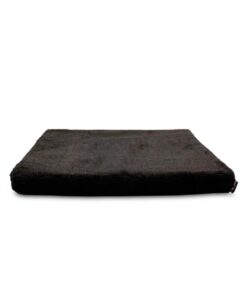 Bed Fleece Hoes Matras Ligbed Grijs 120X100X5 Cm