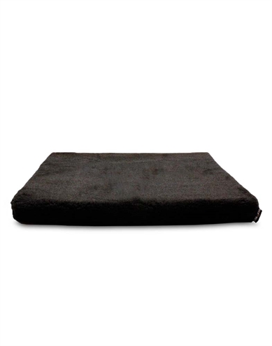 Bed Fleece Hoes Matras Ligbed Grijs 120X100X5 Cm