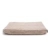 Bed Fleece Hoes Matras Ligbed Taupe 120X100X5 Cm