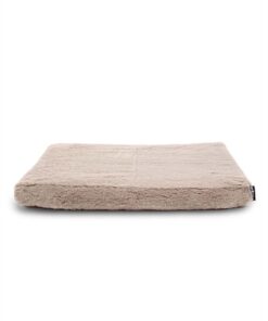 Bed Fleece Hoes Matras Ligbed Taupe 120X100X5 Cm