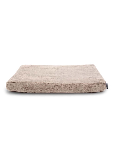 Bed Fleece Hoes Matras Ligbed Taupe 120X100X5 Cm
