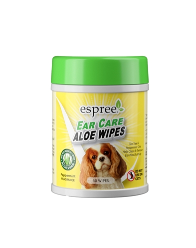 Verzorgingsdoekjes Aloe Voor Oren Hond 60 St