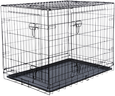 Home Kennel Zwart 78X55X62 Cm