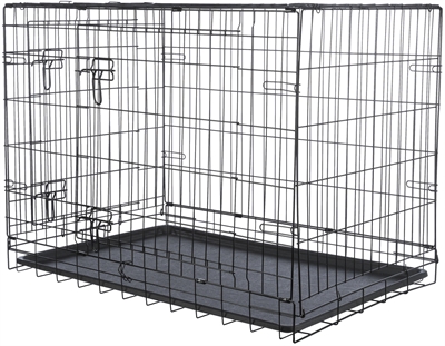Home Kennel Zwart 93X62X69 Cm