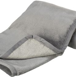 Hondendeken Levy Pluche Grijs 140X90X1,5 Cm