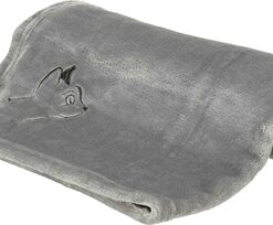 Hondendeken Nilay Pluche Grijs 80X70X0,5 Cm