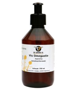 Groene Os Vis Omega Hond / Kat 250 Ml