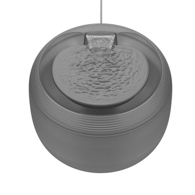Drinkfontein Voor Kat En Kleine Hond Zwart 21X21X15 Cm 2,5 Ltr