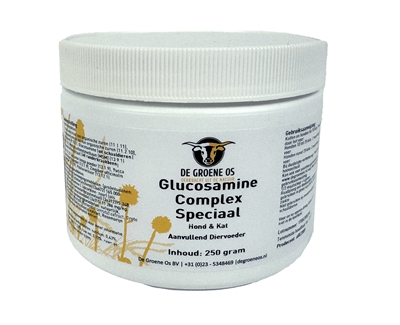 Groene Os Glucosamine Complex Speciaal Hond / Kat 250 Gr