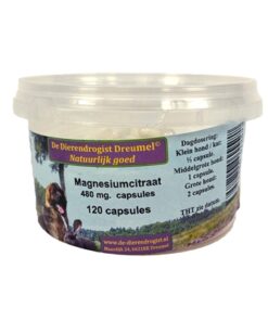 Magnesium Citraat Capsules 480Mg 120 St