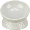 Verhoogde Voerbak / Waterbak Keramiek Licht Taupe 150 Ml 13 Cm