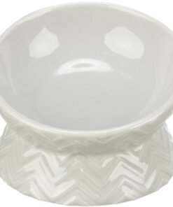 Verhoogde Voerbak / Waterbak Keramiek Licht Taupe 150 Ml 13 Cm