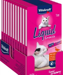 Cat Liquid Snack Eend & B-Glucaan 11X6 St