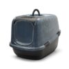 Kattenbak Nestor Jumbo Marble Grijs / Zwart 66,5X48,5X46,5 Cm